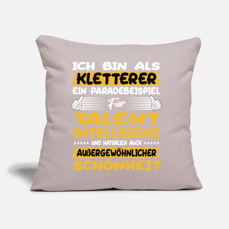 Kletterer ein Paradebeispiel Klettern Sofakissen mit Füllung 45 x 45 cm