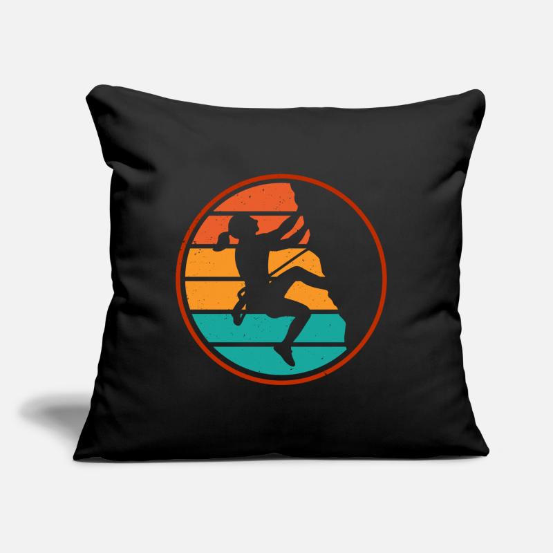 Klettern Mountain Boulder Climble Climber Sofakissen mit Füllung 45 x 45 cm