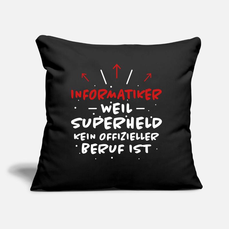 Informatiker Spruch Lustige Programmierer Geschenk Sofakissen mit Füllung 45 x 45 cm