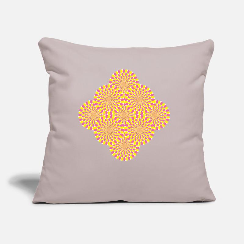 Perception Optical Illusion Illusion Sofa pillow with filling 45cm x 45cm