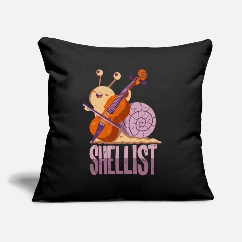 Jeu de mots pour violoncelle Coussin et housse de 45 x 45 cm