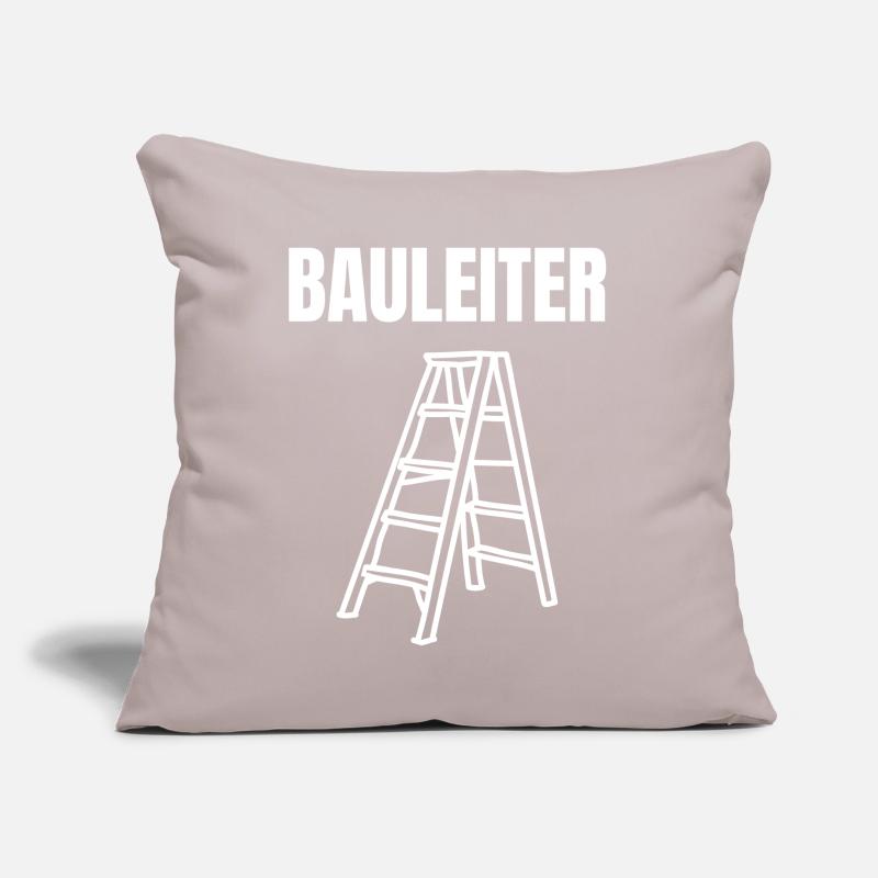 Constructeur Constructeur Gestionnaire de construction Constructeur de maison Humour drôle Coussin et housse de 45 x 45 cm