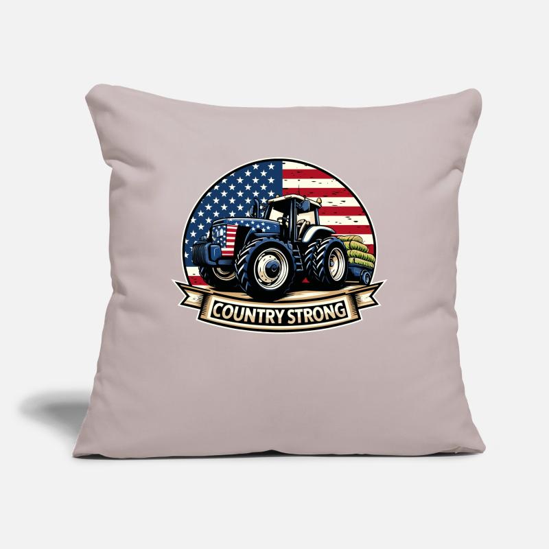 Tractor Pulling Tractor Pulling Tractor Power Farm Sofa pillow with filling 45cm x 45cm