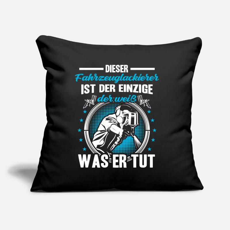 Vehicle painter knows what he is doing Painter Sofa pillow with filling 45cm x 45cm
