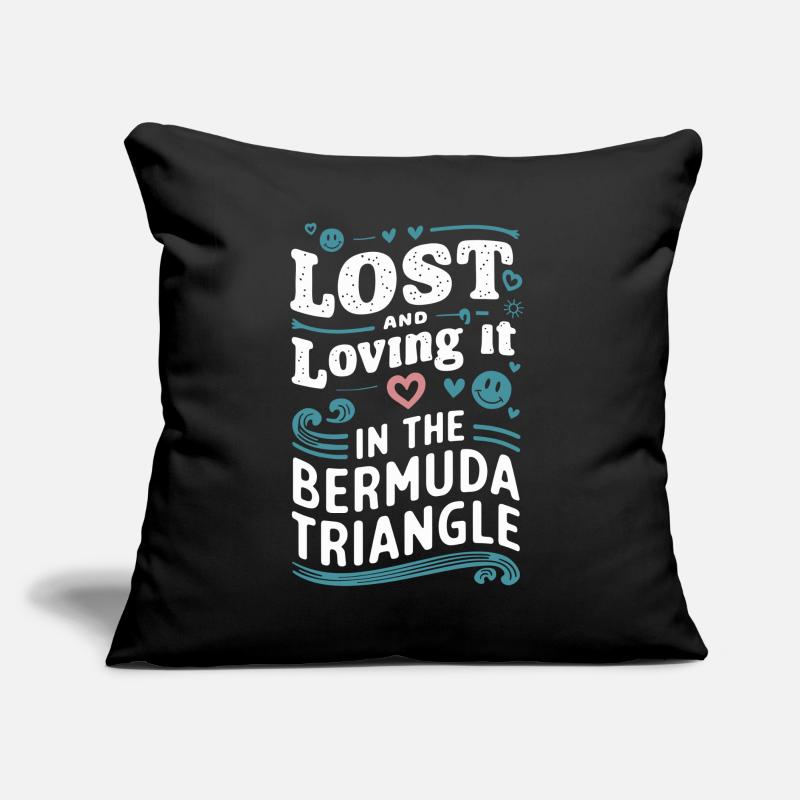 Mysterious disappearances in the Bermuda Triangle Sofa pillow with filling 45cm x 45cm