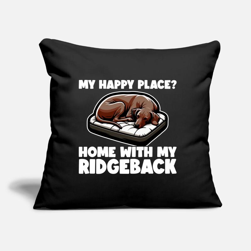 Rhodesian Ridgeback Happy Rhodesian Ridgebacks Sofa pillow with filling 45cm x 45cm