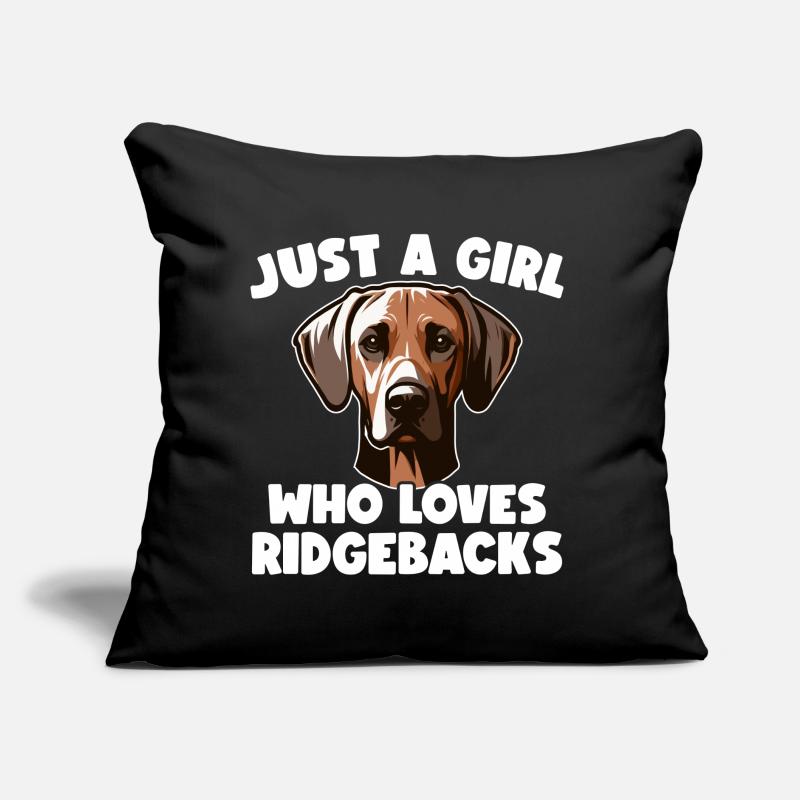 Rhodesian Ridgeback Girl Rhodesian Ridgebacks Sofa pillow with filling 45cm x 45cm