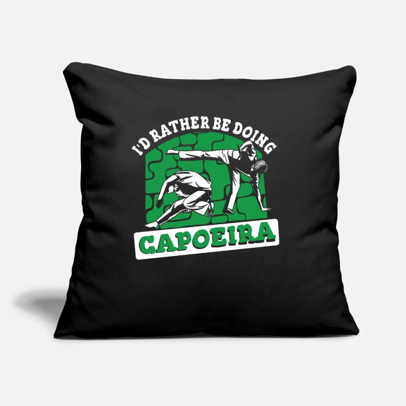 I'd Rather Be Doing Capoeira Capoeirista Ginga Sofa pillow with filling 45cm x 45cm