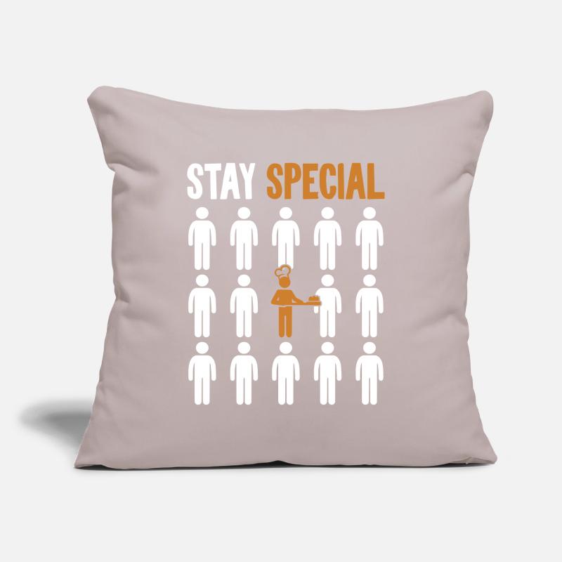 Stay Special Bread Dough Bread Maker Bread Queen Sofa pillow with filling 45cm x 45cm