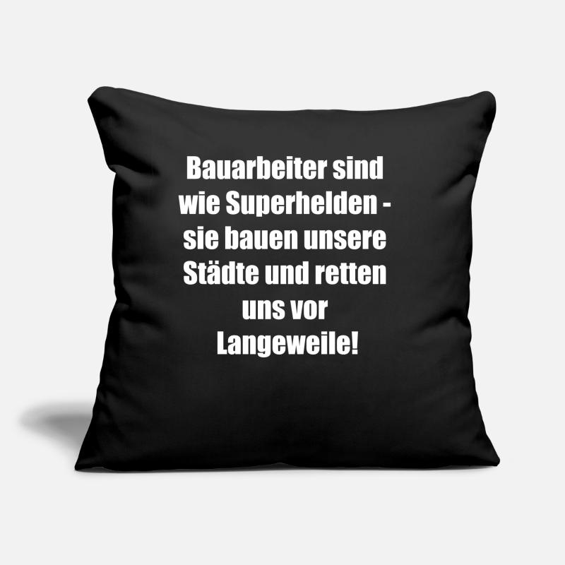 Construction Worker Life Gift Sofa pillow with filling 45cm x 45cm