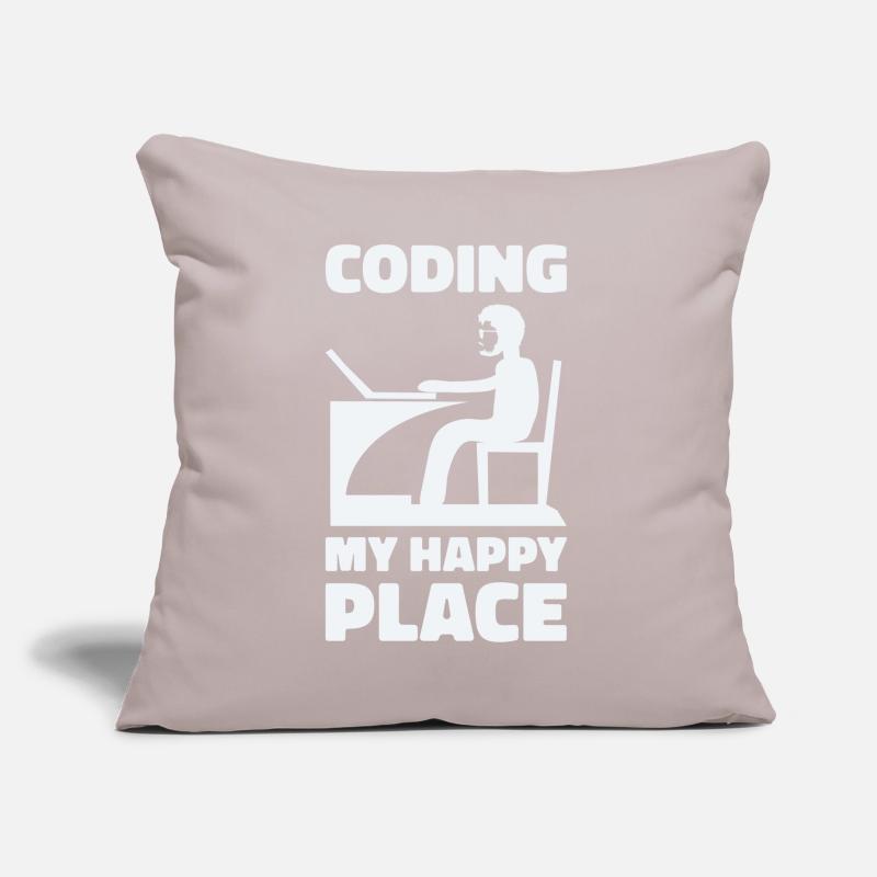 Programmierer Informatiker Computer Nerd Geschenk Sofakissen mit Füllung 45 x 45 cm