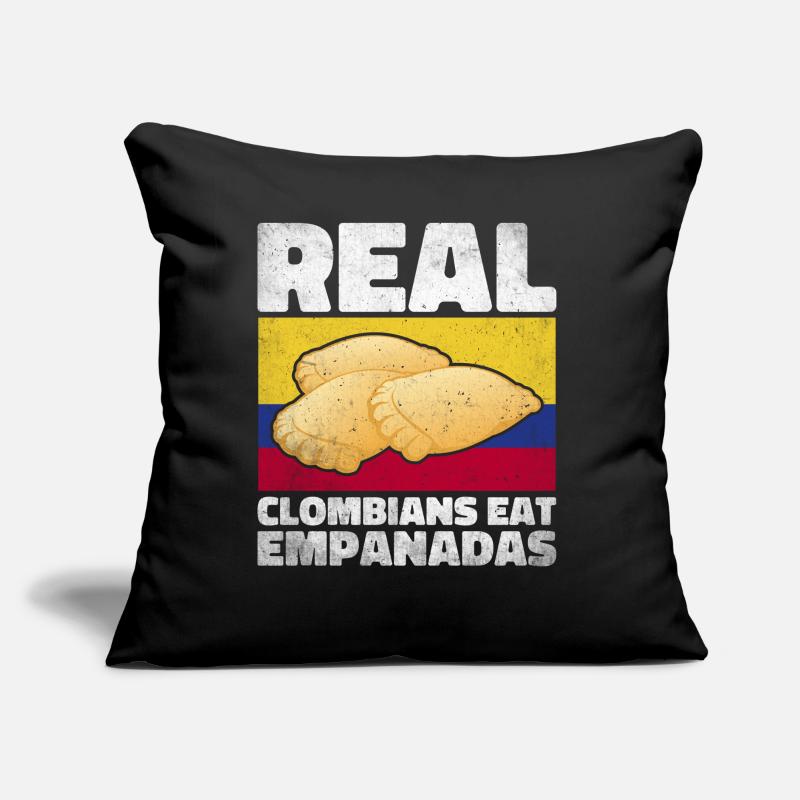 Empanada Dumpling Espagnol Mexicain Coussin et housse de 45 x 45 cm