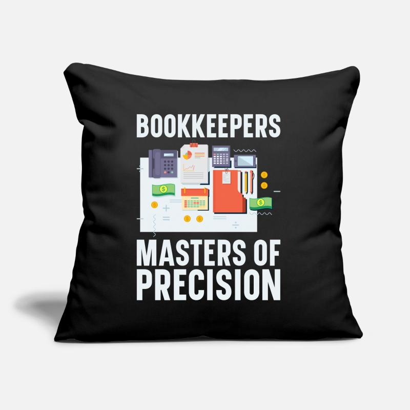 Comptabilité Comptable Financier Profession de comptable Coussin et housse de 45 x 45 cm