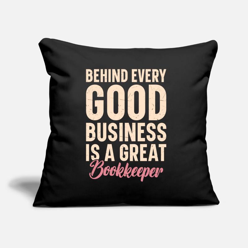 Comptabilité Comptable Financier Profession de comptable Coussin et housse de 45 x 45 cm