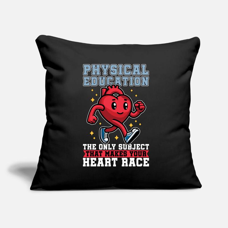 P.E Instructor Physical Education Personal Trainer Sofakissen mit Füllung 45 x 45 cm
