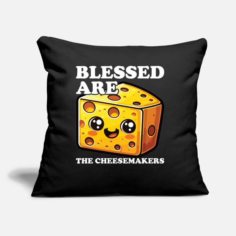 Cheesemaker Dairy Cheese maker Dairy technologist Cheese Sofa pillow with filling 45cm x 45cm