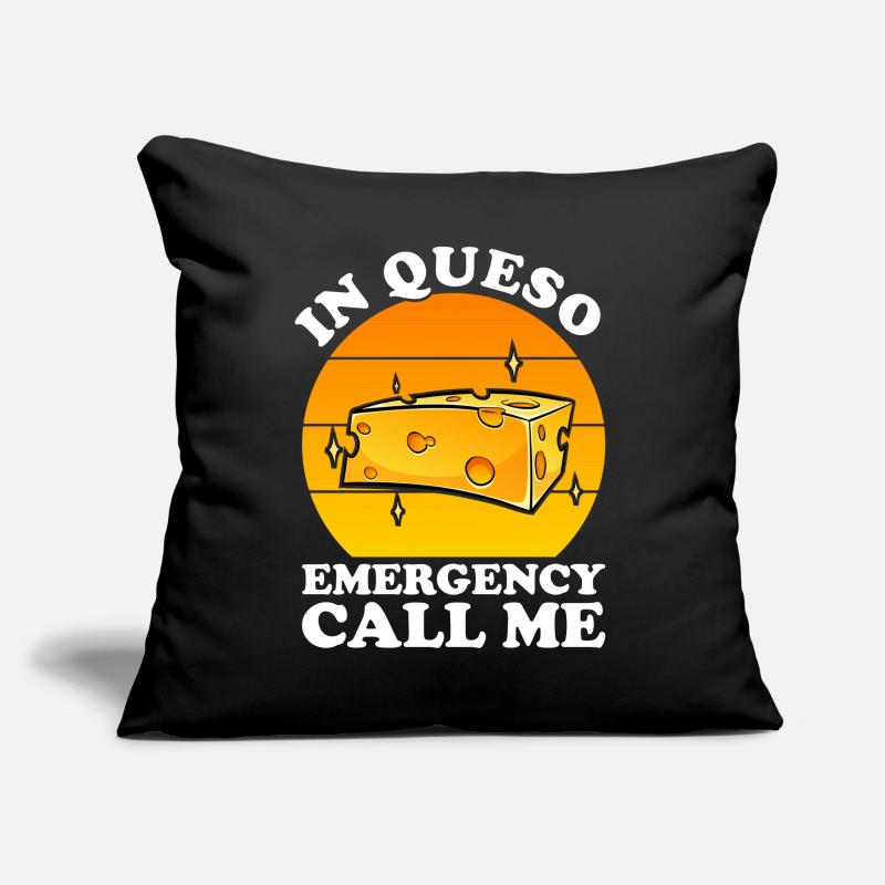 Cheesemaker Dairy Cheese maker Dairy technologist Cheese Sofa pillow with filling 45cm x 45cm