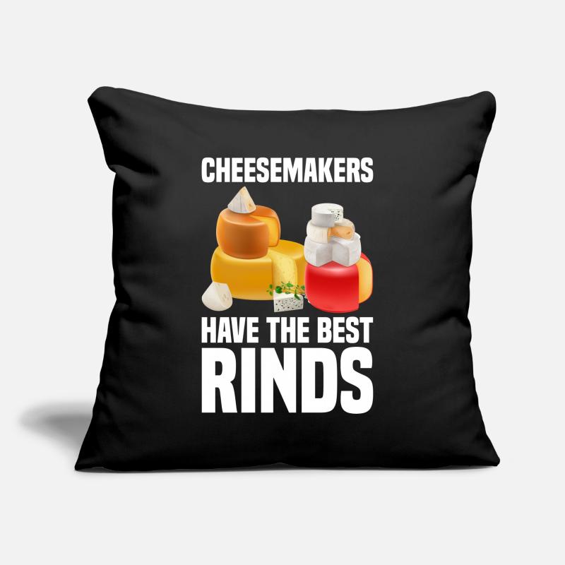 Cheesemaker Dairy Cheese maker Dairy technologist Cheese Sofa pillow with filling 45cm x 45cm