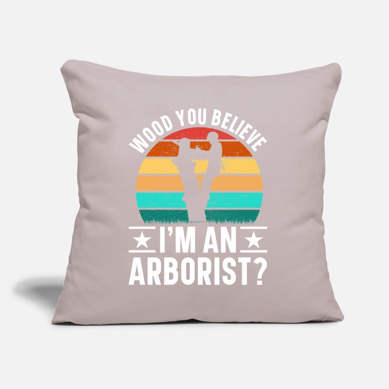 Arborist Arborist Tree Climber Tree Climbing Sofa pillow with filling 45cm x 45cm