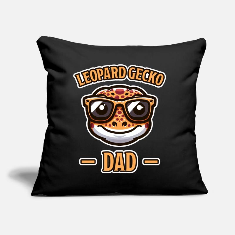Leopard Gecko Saying Funny Leopard Gecko Gift Sofa pillow with filling 45cm x 45cm