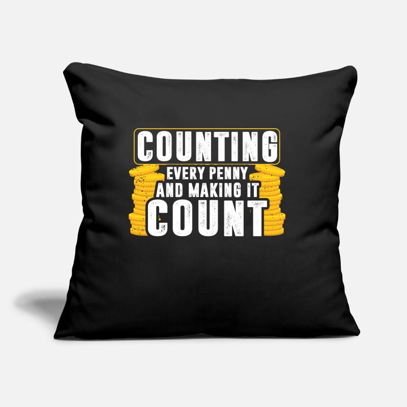 Secrétaire Comptable des Comptables Comptabilité Coussin et housse de 45 x 45 cm