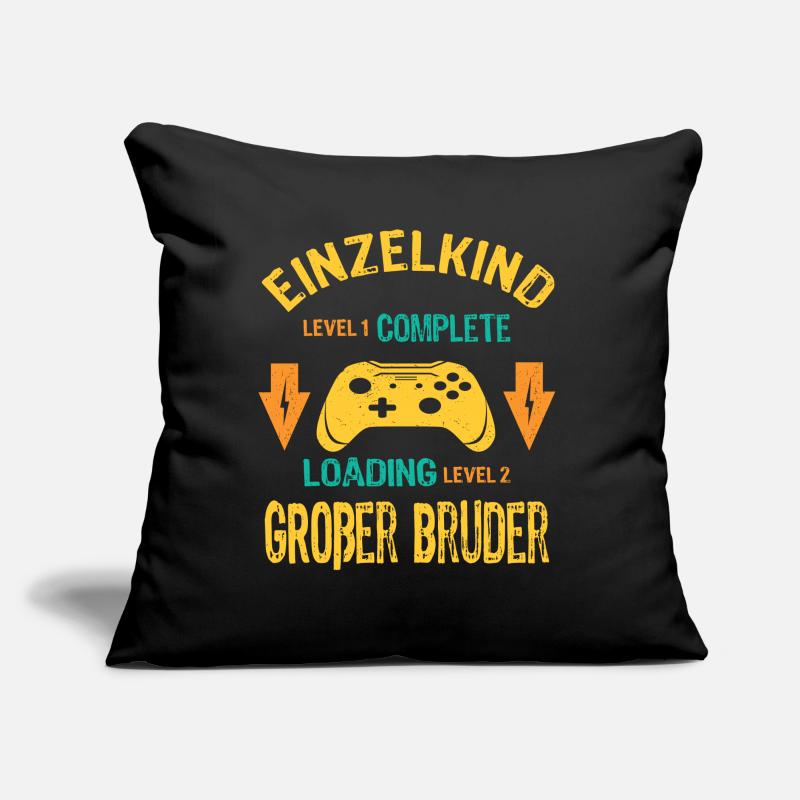 Einzelkind Complete - Loading Großer Bruder 2026 Sofakissen mit Füllung 45 x 45 cm