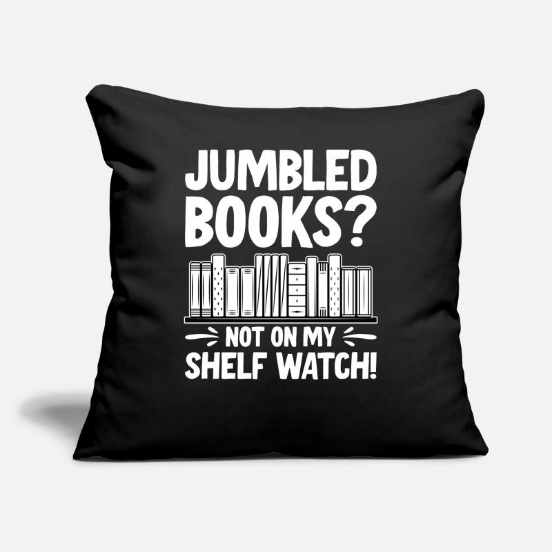 Funny Library Assistant Sofa pillow with filling 45cm x 45cm