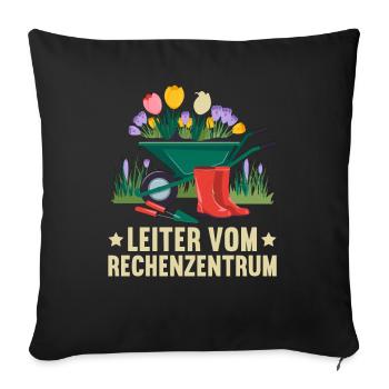 Garden Gardening Plants Gardeners Hobby Gardeners - Sofa pillow with filling 45cm x 45cm - black - Front