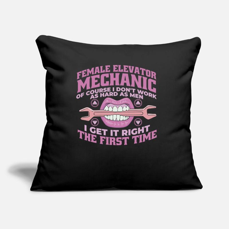 I Get It Right The First Time Inspector Elevator Sofa pillow with filling 45cm x 45cm