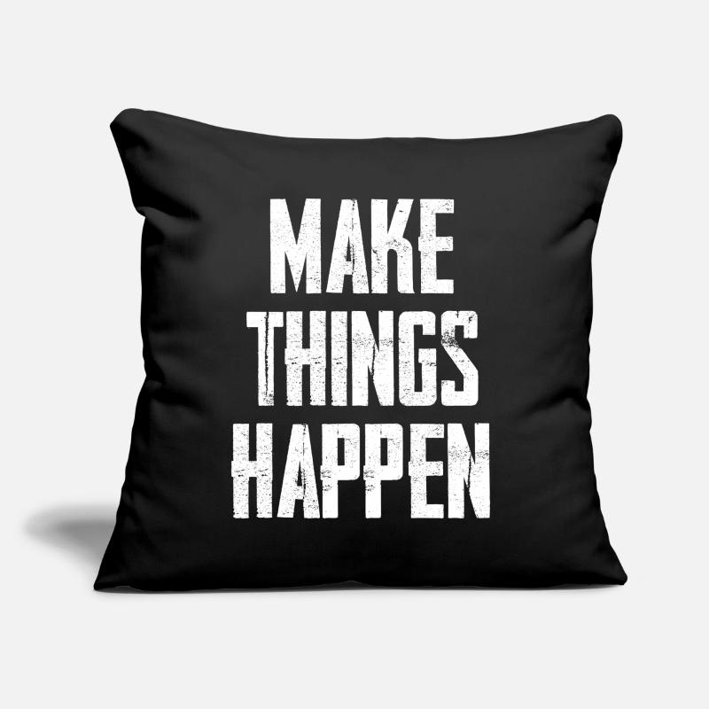 Make Things Happen Sofakissen mit Füllung 45 x 45 cm