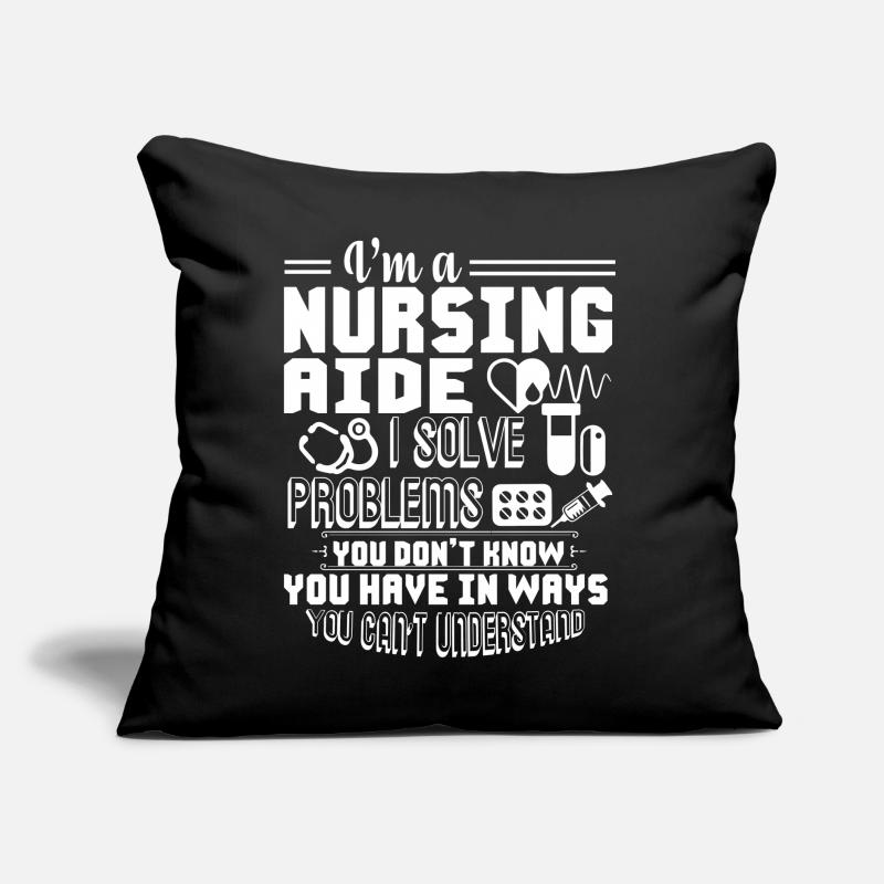 Nursing Aide I am A Nursing Aide Sofa pillow with filling 45cm x 45cm