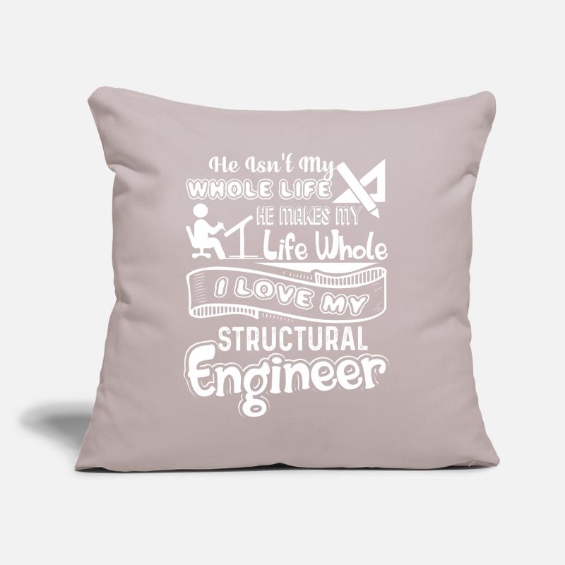 Structural Engineer I Love My Structural Engineer Sofa pillow with filling 45cm x 45cm