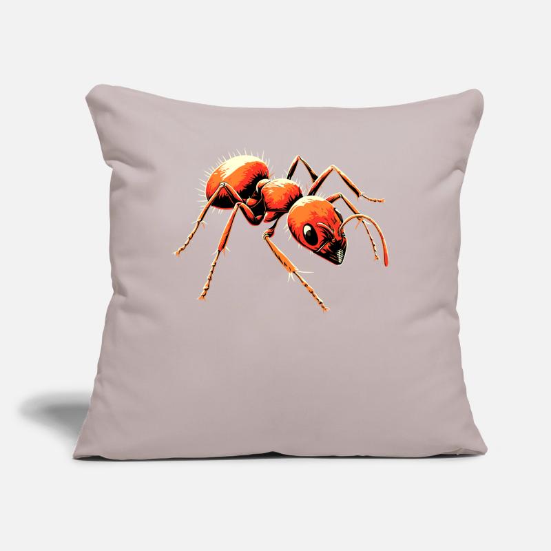 fourmi fourmi de forêt fourmi de feu insecte fourmis mignonnes Coussin et housse de 45 x 45 cm