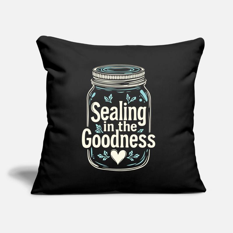 Conservation des aliments faits maison Coussin et housse de 45 x 45 cm