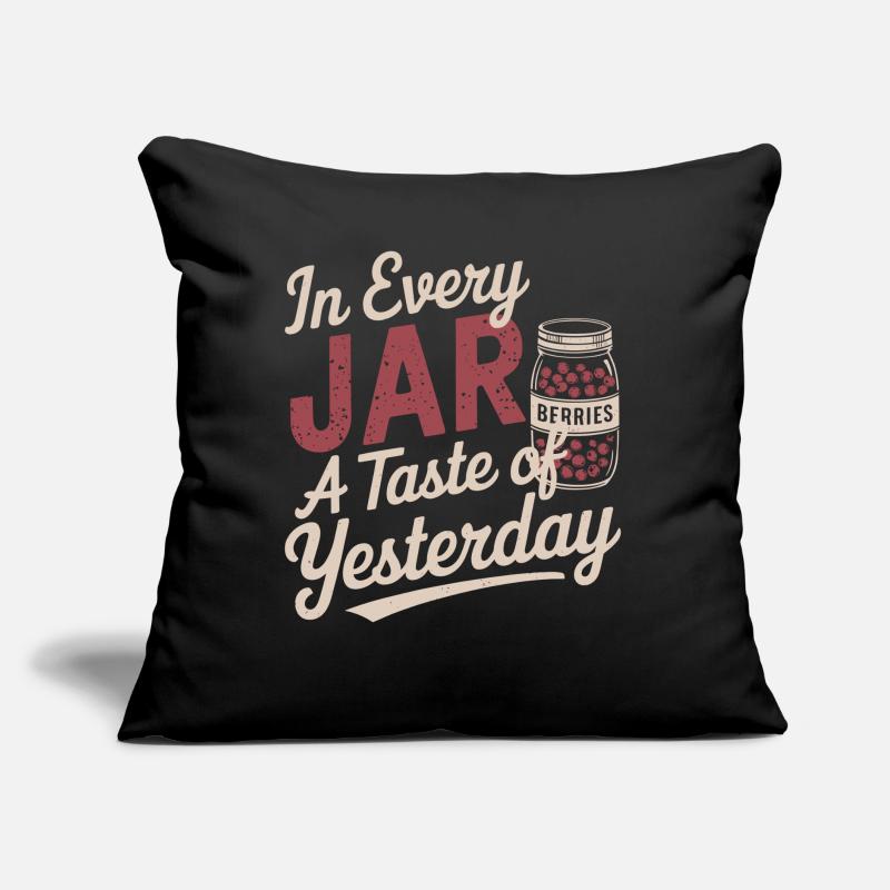 Conservation des aliments faits maison Coussin et housse de 45 x 45 cm