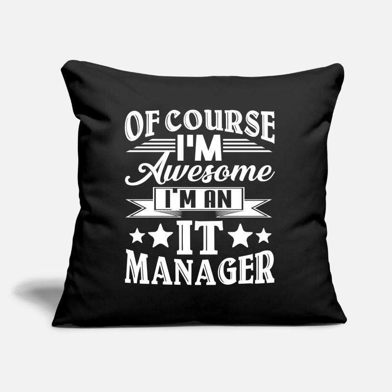 IT Manager Awesome IT Manager Sofa pillow with filling 45cm x 45cm