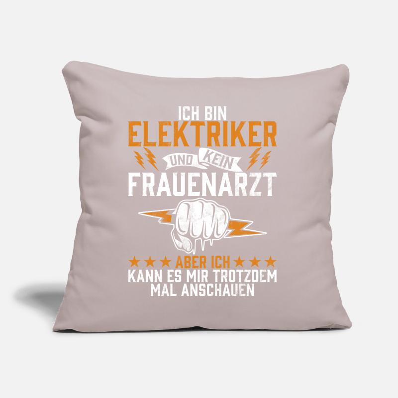 Electronics Technician Electrics Profession Volt Electrical Engineering Sofa pillow with filling 45cm x 45cm