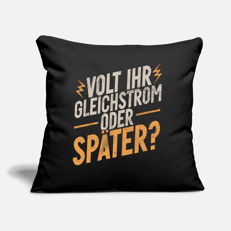 Electronics Technician Electrics Profession Volt Electrical Engineering Sofa pillow with filling 45cm x 45cm