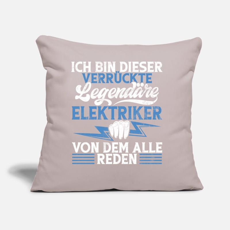 Electronics Technician Electrics Profession Volt Electrical Engineering Sofa pillow with filling 45cm x 45cm