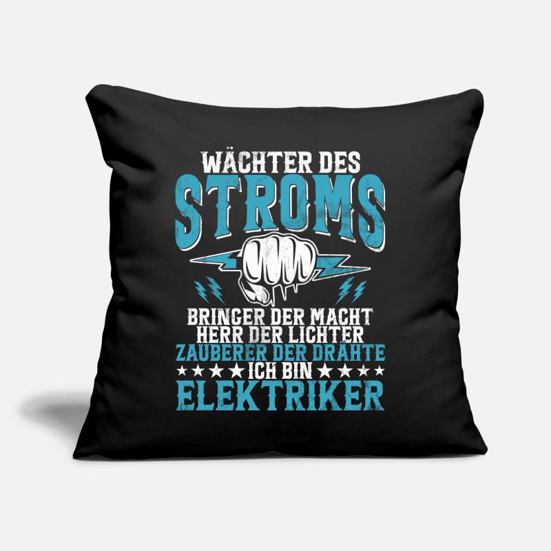 Electronics Technician Electrics Profession Volt Electrical Engineering Sofa pillow with filling 45cm x 45cm