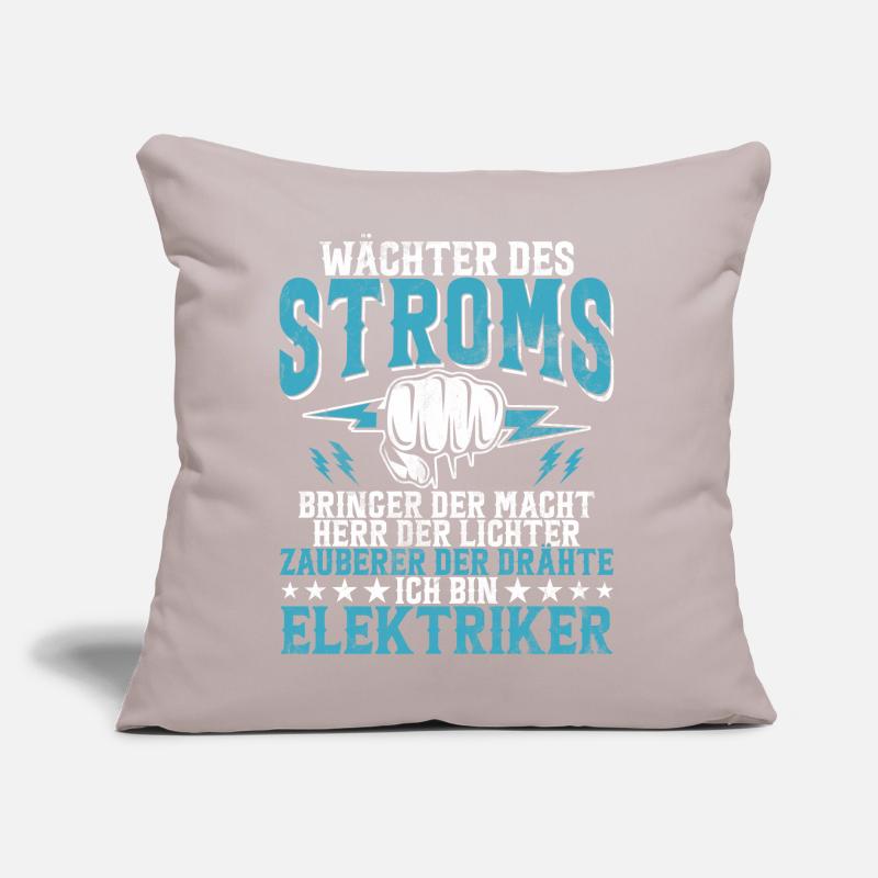 Electronics Technician Electrics Profession Volt Electrical Engineering Sofa pillow with filling 45cm x 45cm