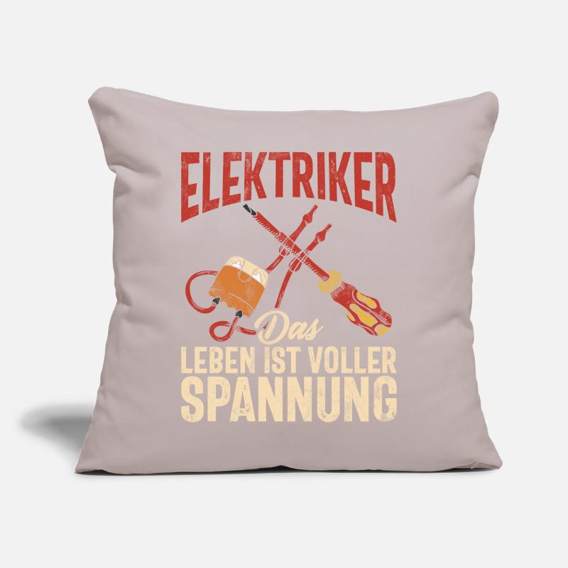 Electronics Technician Electrics Profession Volt Electrical Engineering Sofa pillow with filling 45cm x 45cm