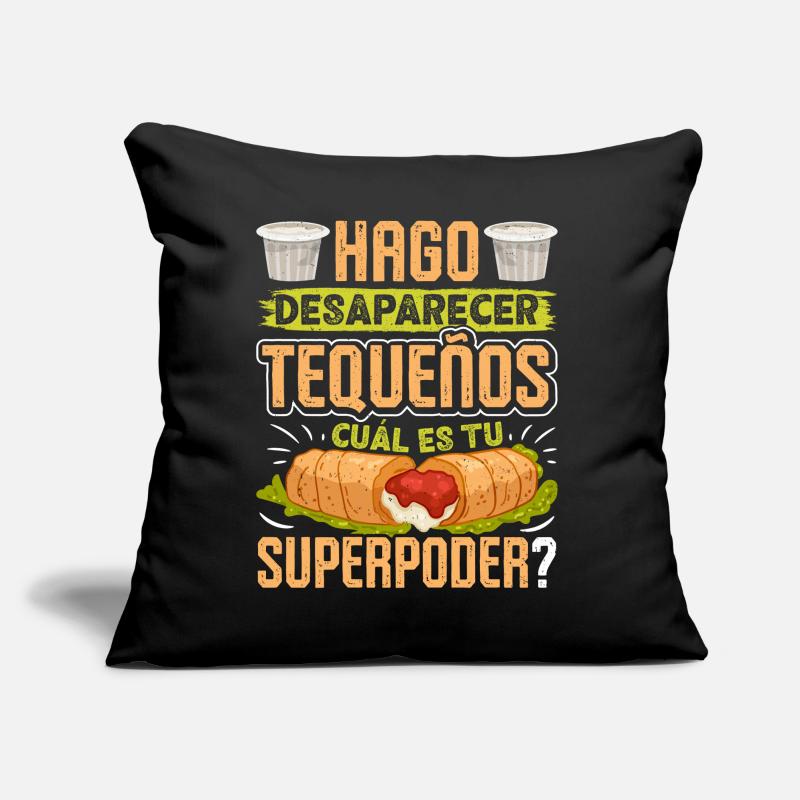 Tequenos venezolanisch Sofakissen mit Füllung 45 x 45 cm