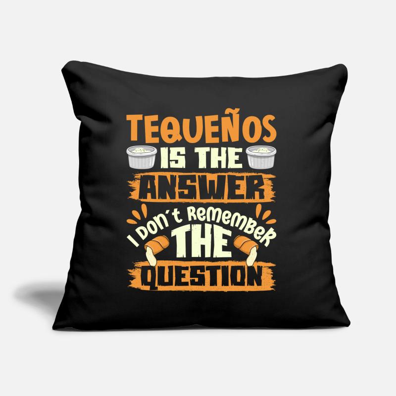 Tequenos venezolanisch Sofakissen mit Füllung 45 x 45 cm