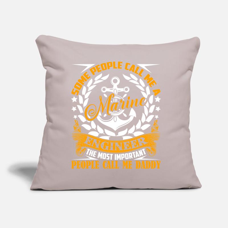 Marine Engineer Marine Engineer Daddy Sofa pillow with filling 45cm x 45cm
