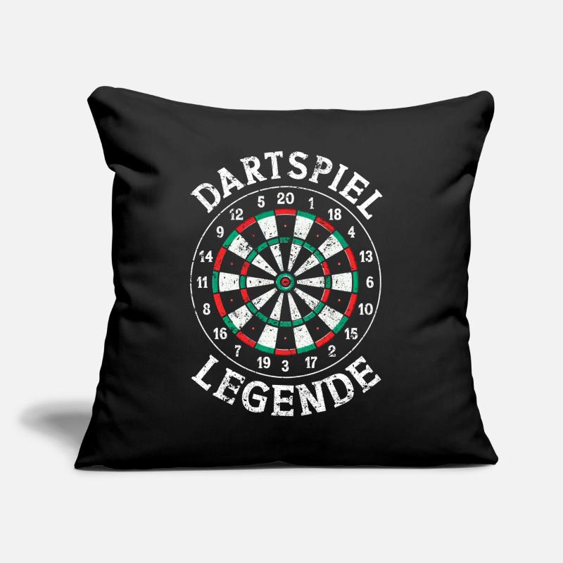 Fléchettes Jeu de fléchettes Jeu de fléchettes Jeu de fléchettes Coussin et housse de 45 x 45 cm