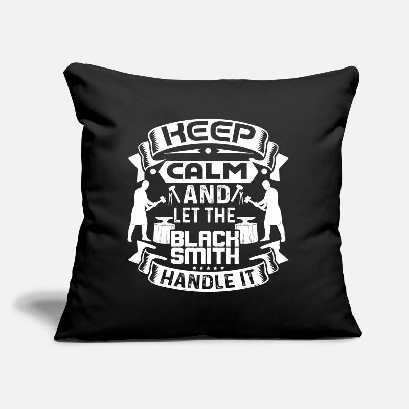 Blacksmith Let The Blacksmith Handle It Sofa pillow with filling 45cm x 45cm