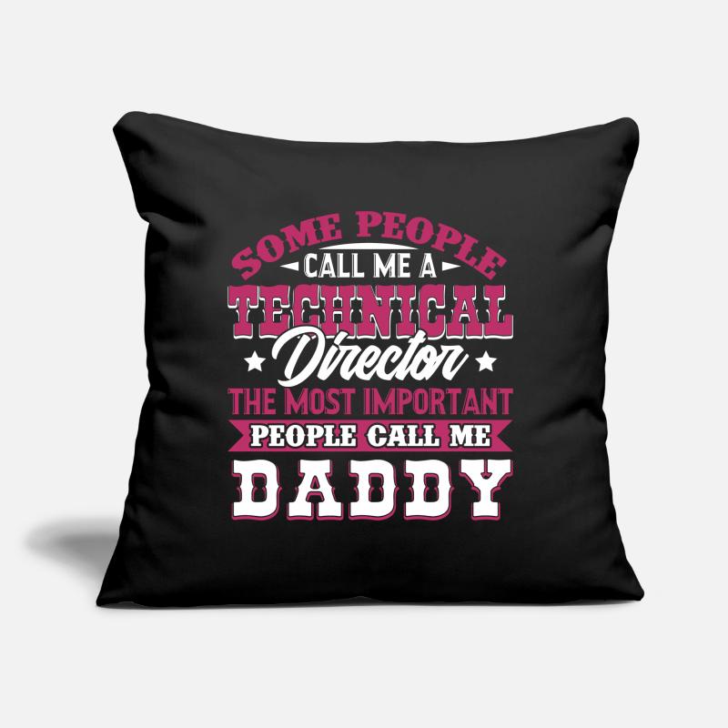 Technical Director Technical Director Daddy Sofa pillow with filling 45cm x 45cm