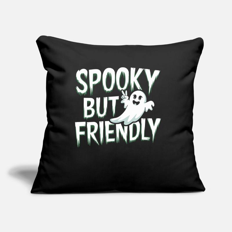 Paranormal Comedy Funny Ghost Humor Lighthearted Sofa pillow with filling 45cm x 45cm