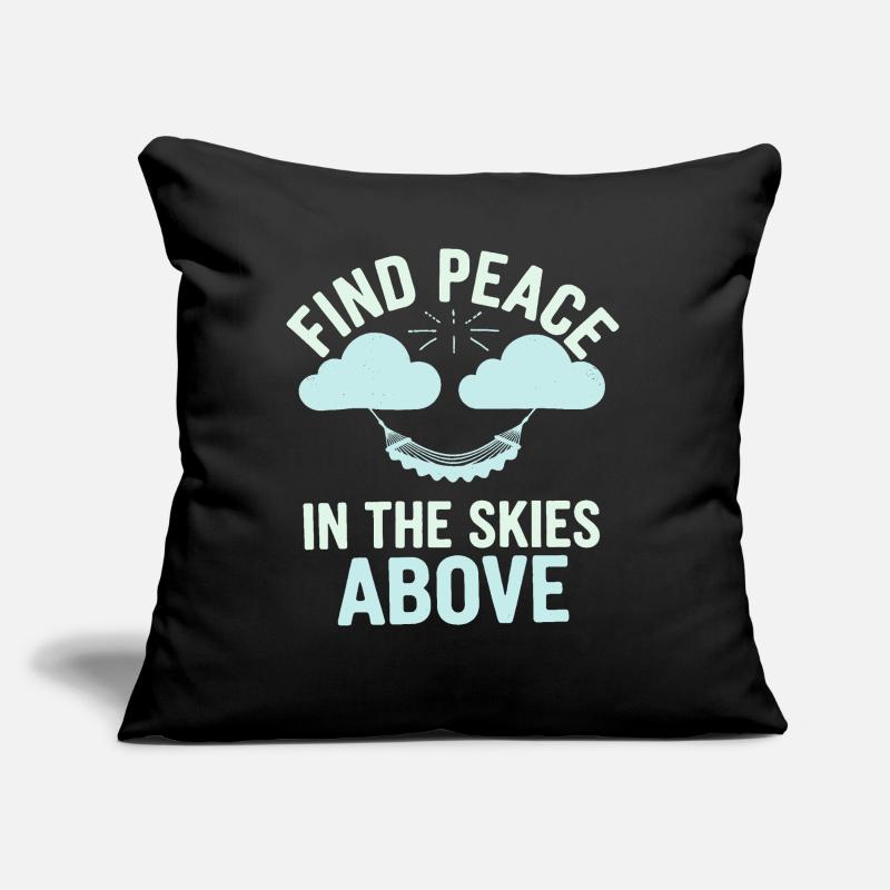 Cloudy view, Relaxing sky, Dreamy Sofa pillow with filling 45cm x 45cm